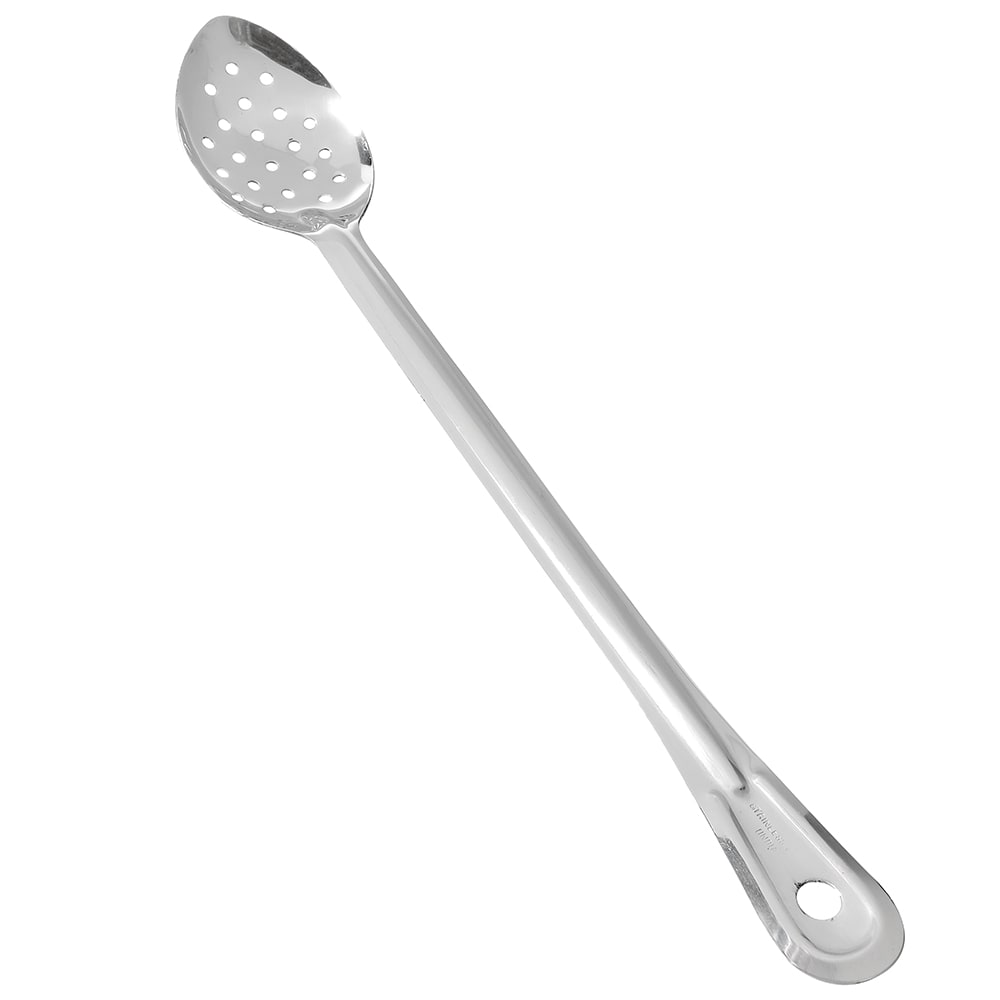11in Perforated Flat End Spoon