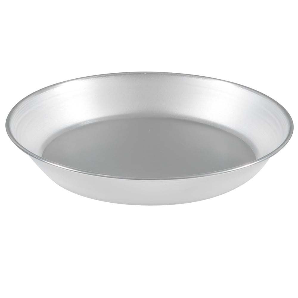 158-575329 9" Pie Plate, 1 1/4"Deep, Aluminum