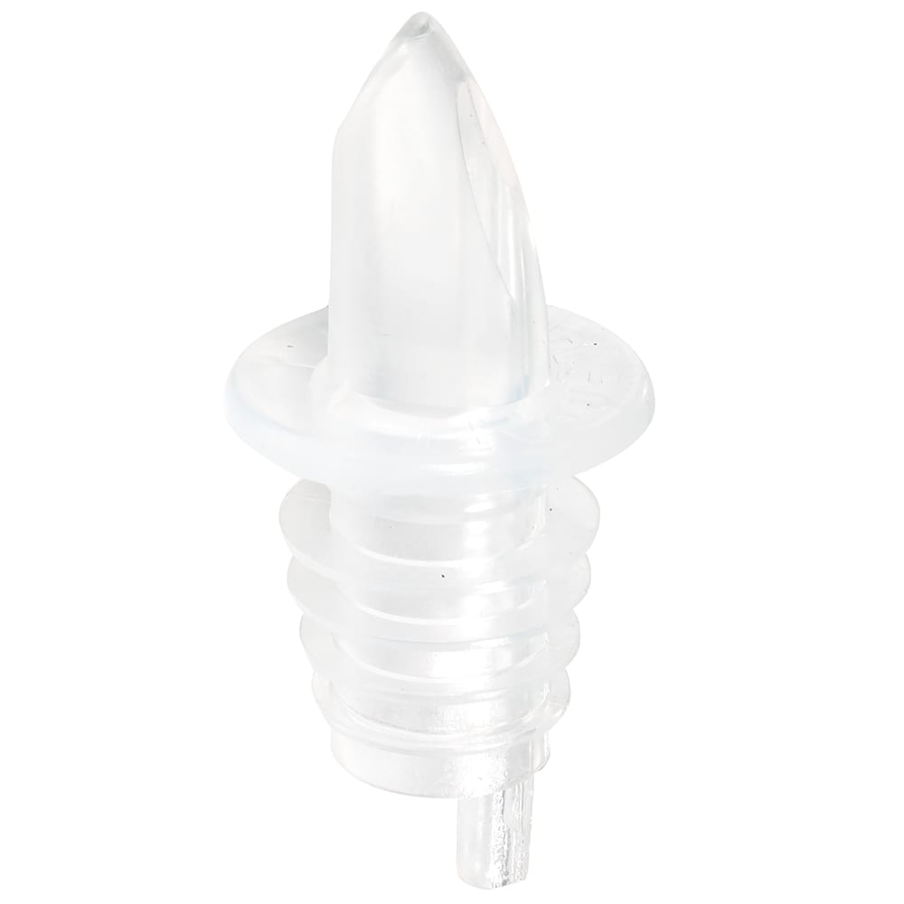 229-35C Plastic Free Flow Pourer, Economy, Clear