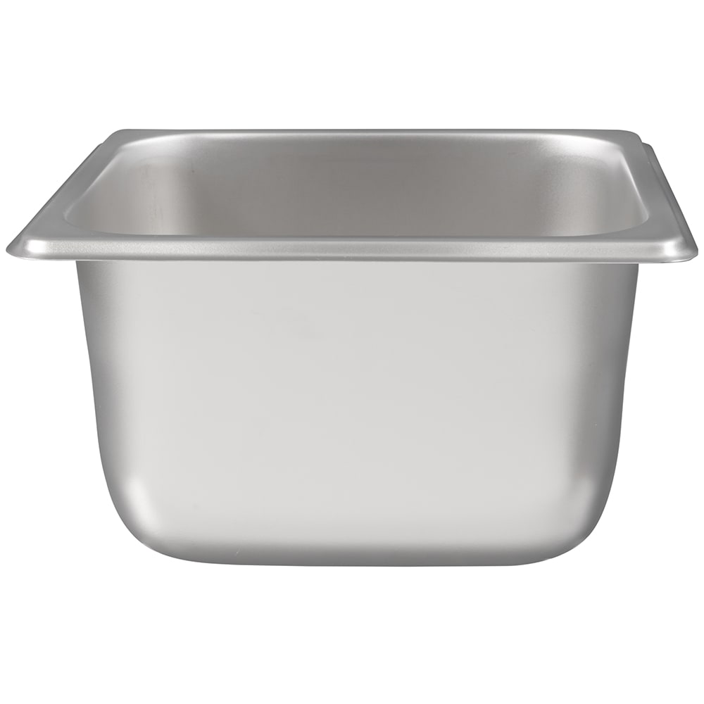 Winco SPS4 Sixth Size Steam Pan, Stainless