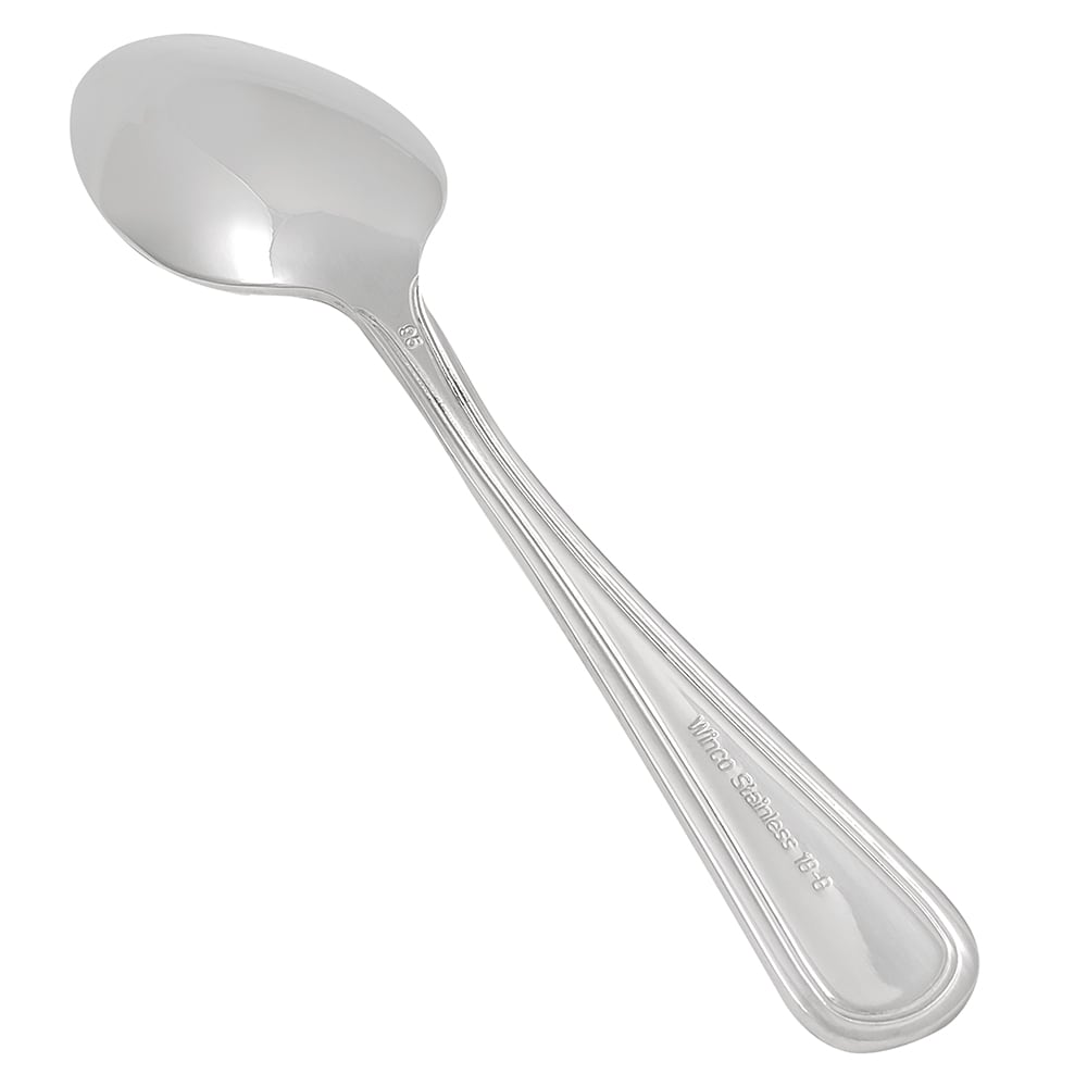 Winco 0005-01 12-Piece Dots Teaspoon Set, 18-0 Stainless Steel