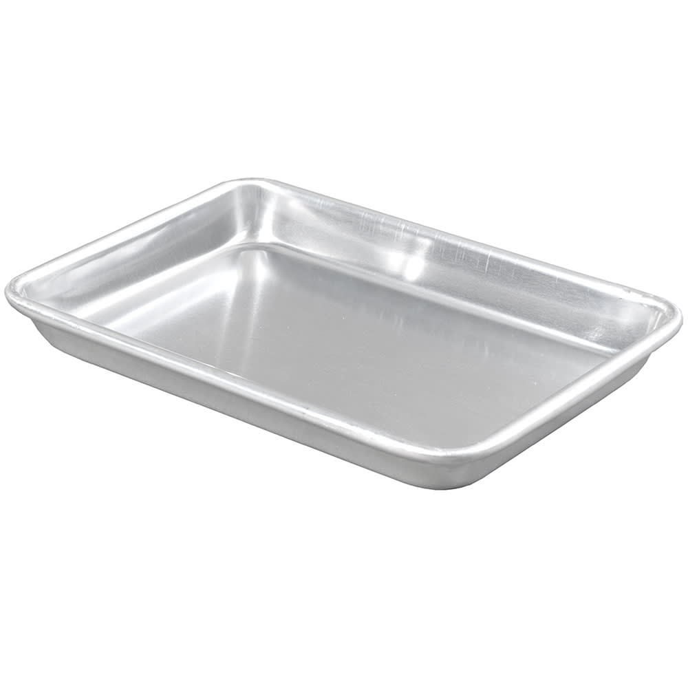 284-MT960SS Rectangular Serving Tray - 9" x 6", Aluminum