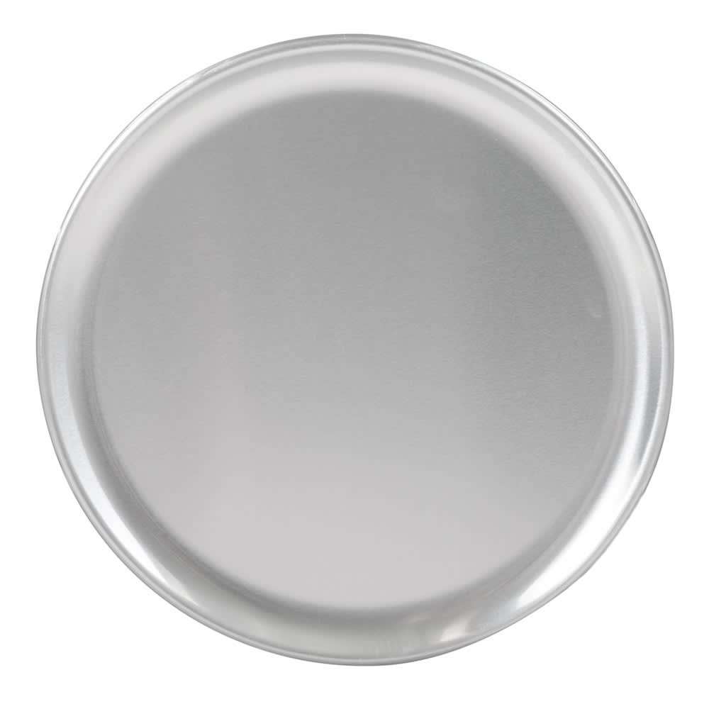 080-APZC8 8" Round Coupe Pizza Pan, Aluminum