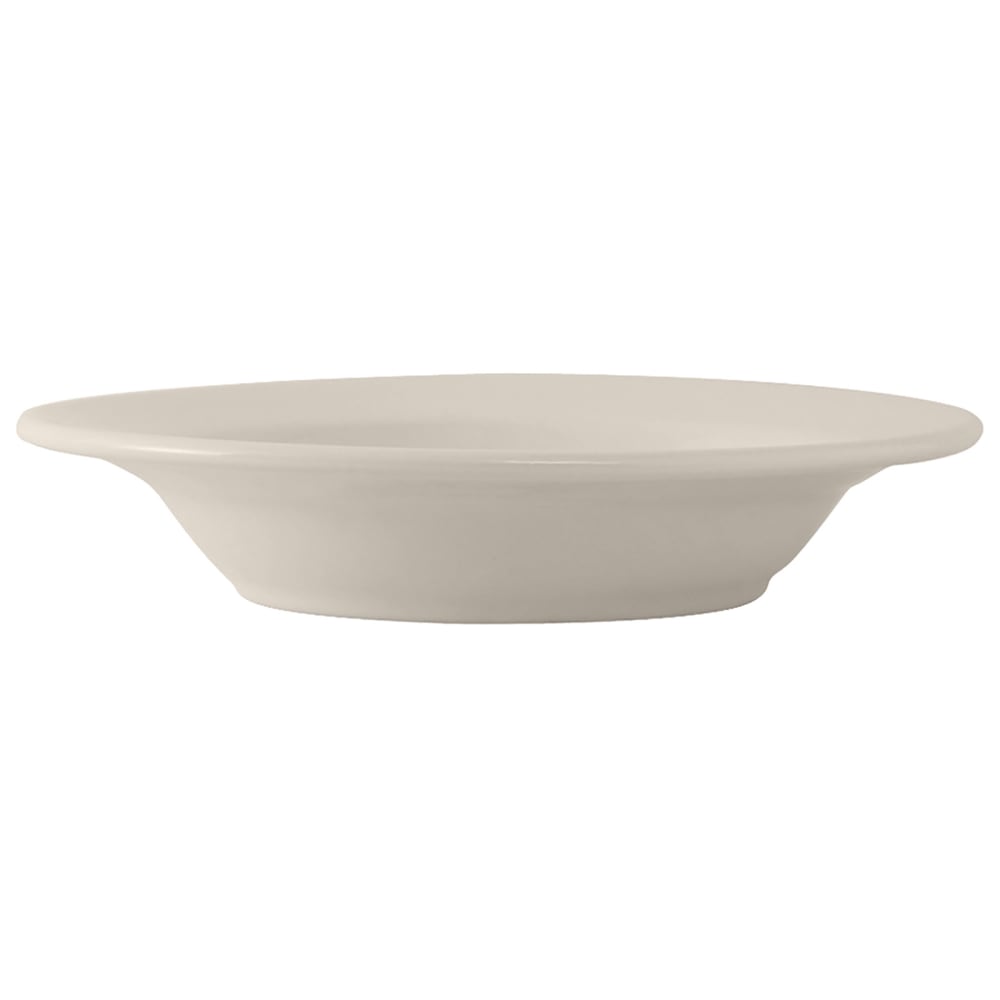 424-TRE110 15 oz Round Reno/Nevada Pasta Bowl - Ceramic, American White/Eggshell
