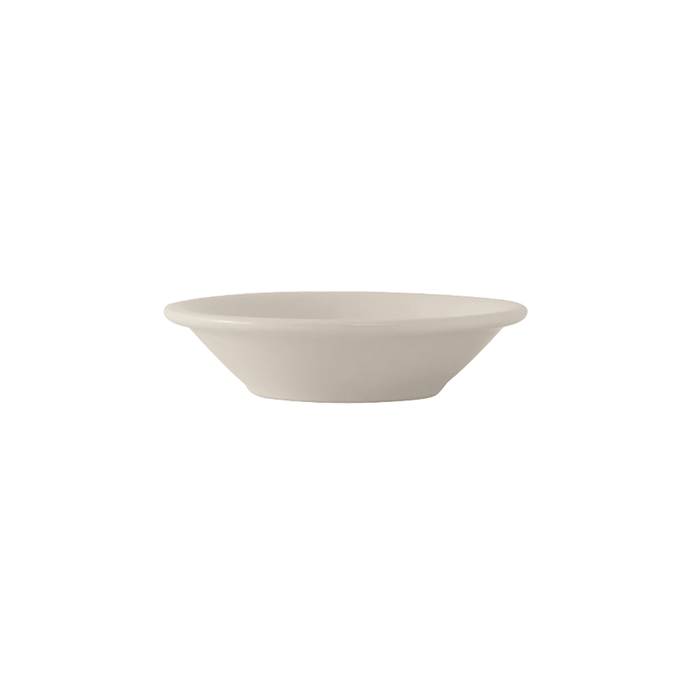 424-TRE032 3 oz Round Reno/Nevada Fruit Dish - Ceramic, American White/Eggshell
