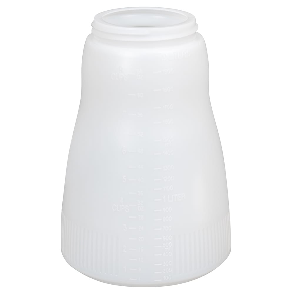 175-4864J 64 oz Syrup Server Jar - Poly