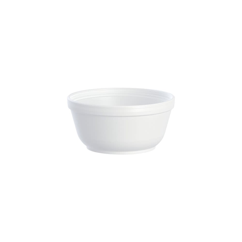 Dart 12B32 J Cup® 12 oz Insulated Foam Bowl - White