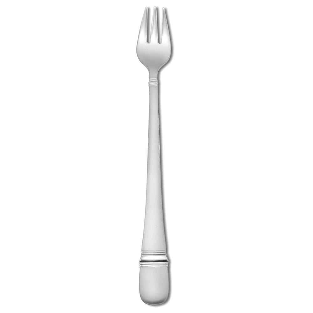 324-T045FOYF 6 1/4" Oyster/Cocktail Fork with 18/10 Stainless Grade, Satin Astragal Pattern