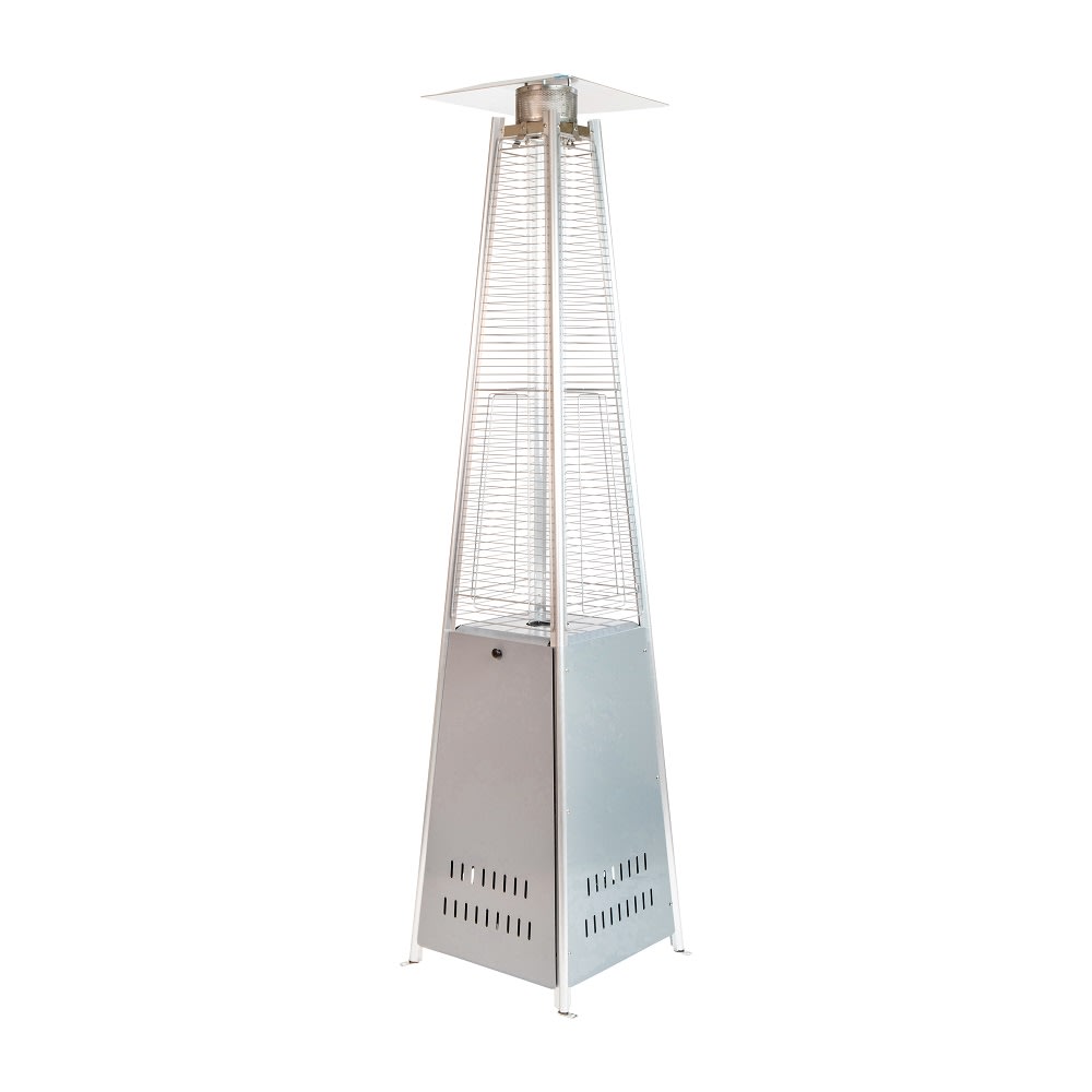 916-NANFSDC01SLGG 90" Portable Outdoor Patio Heater - 42,000 BTU, Stainless Steel, Liquid Pr...