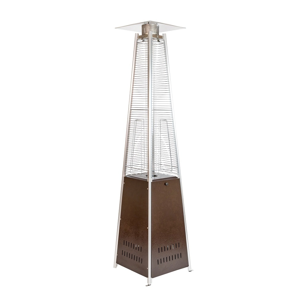 916-NANFSDC02BRGG 90" Portable Outdoor Patio Heater - 42,000 BTU, Stainless Steel, Liquid Pr...