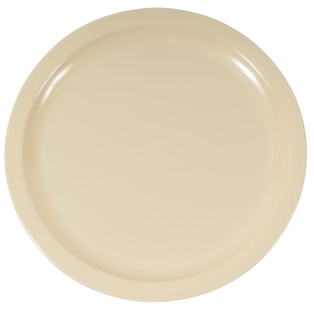 028-KL11625 10" Round Melamine Dinner Plate, Tan