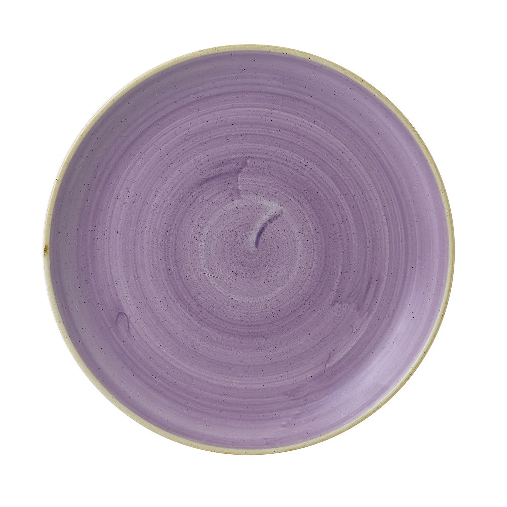 893-SLASEV111 11 1/4" Round Stonecast® Plate - Ceramic, Lavender