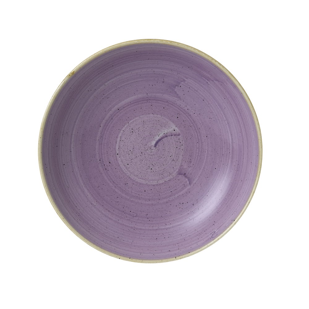 893-SLASEVB91 40 oz Round Stonecast® Bowl - Ceramic, Lavender