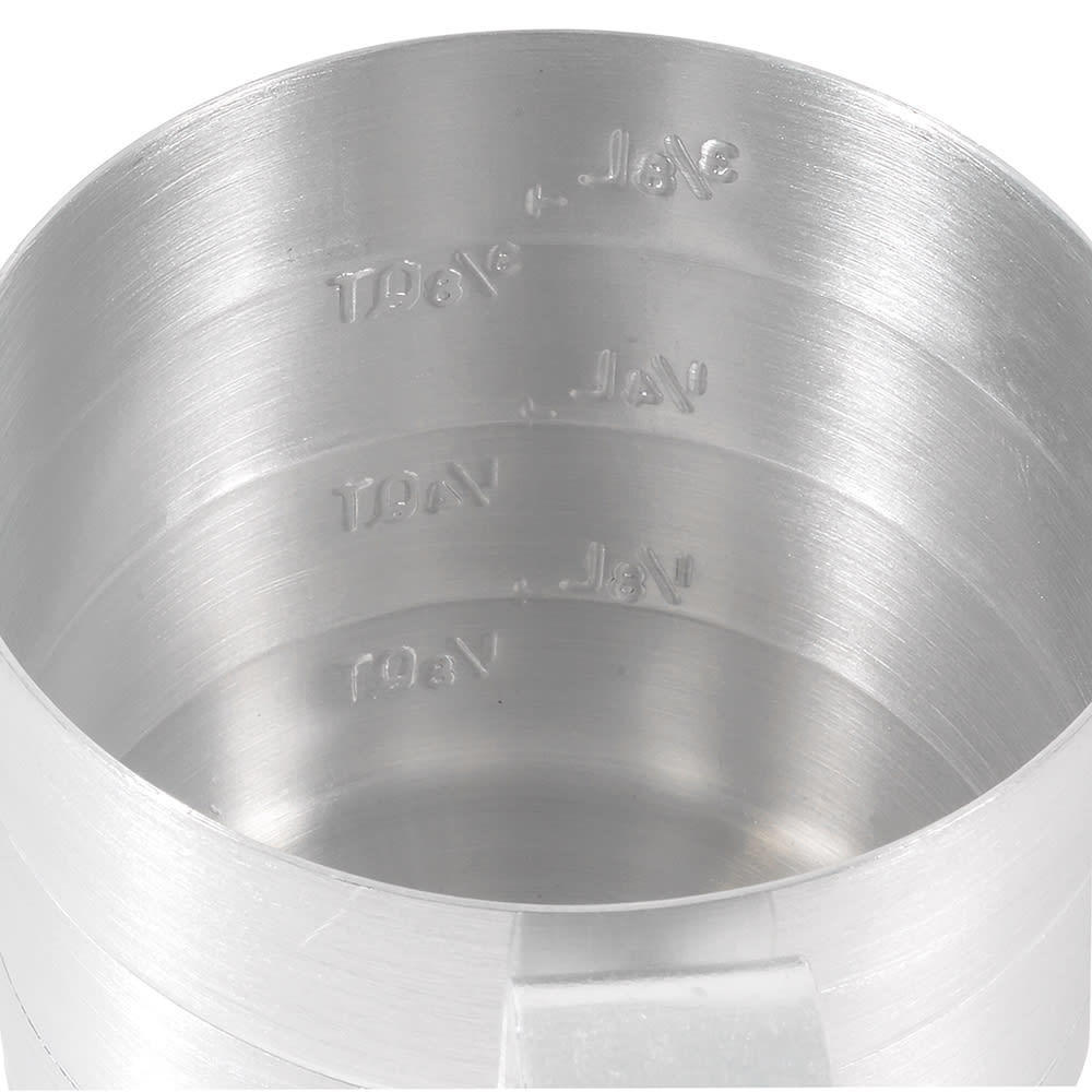 Browne 575645 Aluminum Measuring Cup - 1/2 qt.