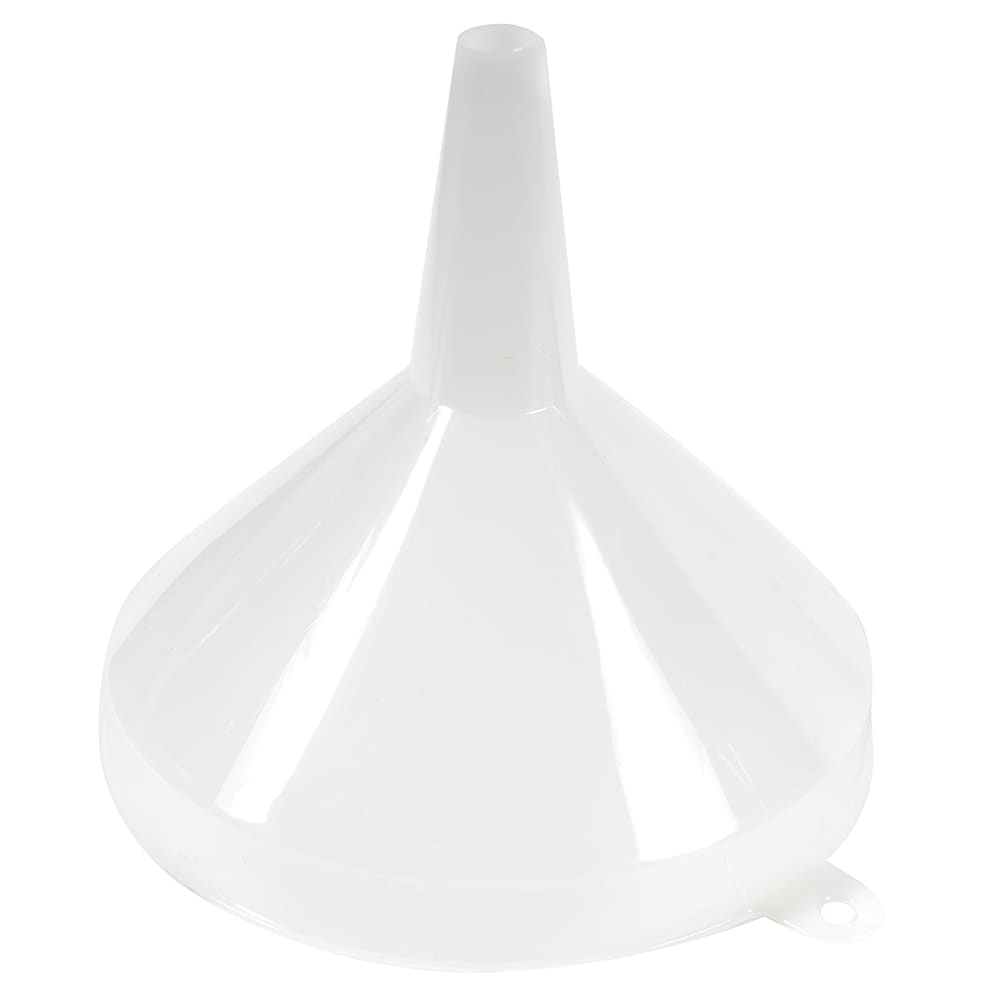 Winco PF-32 32 oz Funnel - Plastic, White