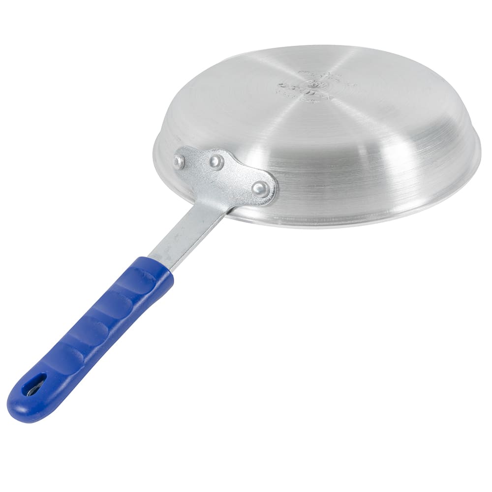 HUBERT® Aluminum Nonstick Fry Pan with Blue Silicone Sleeve - 10 1/5Dia x  2H