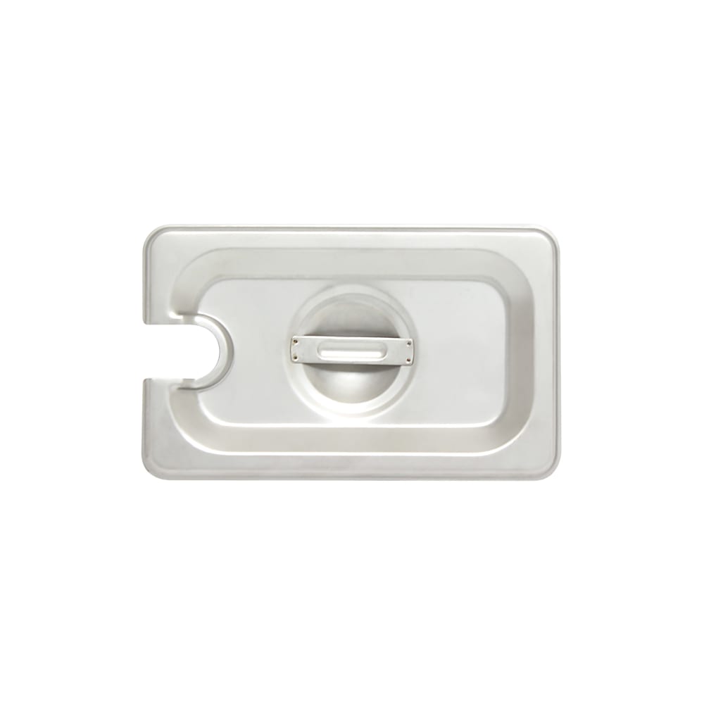 438-STPA5190CS Ninth Size Steam Pan Cover - Notched, Stainless