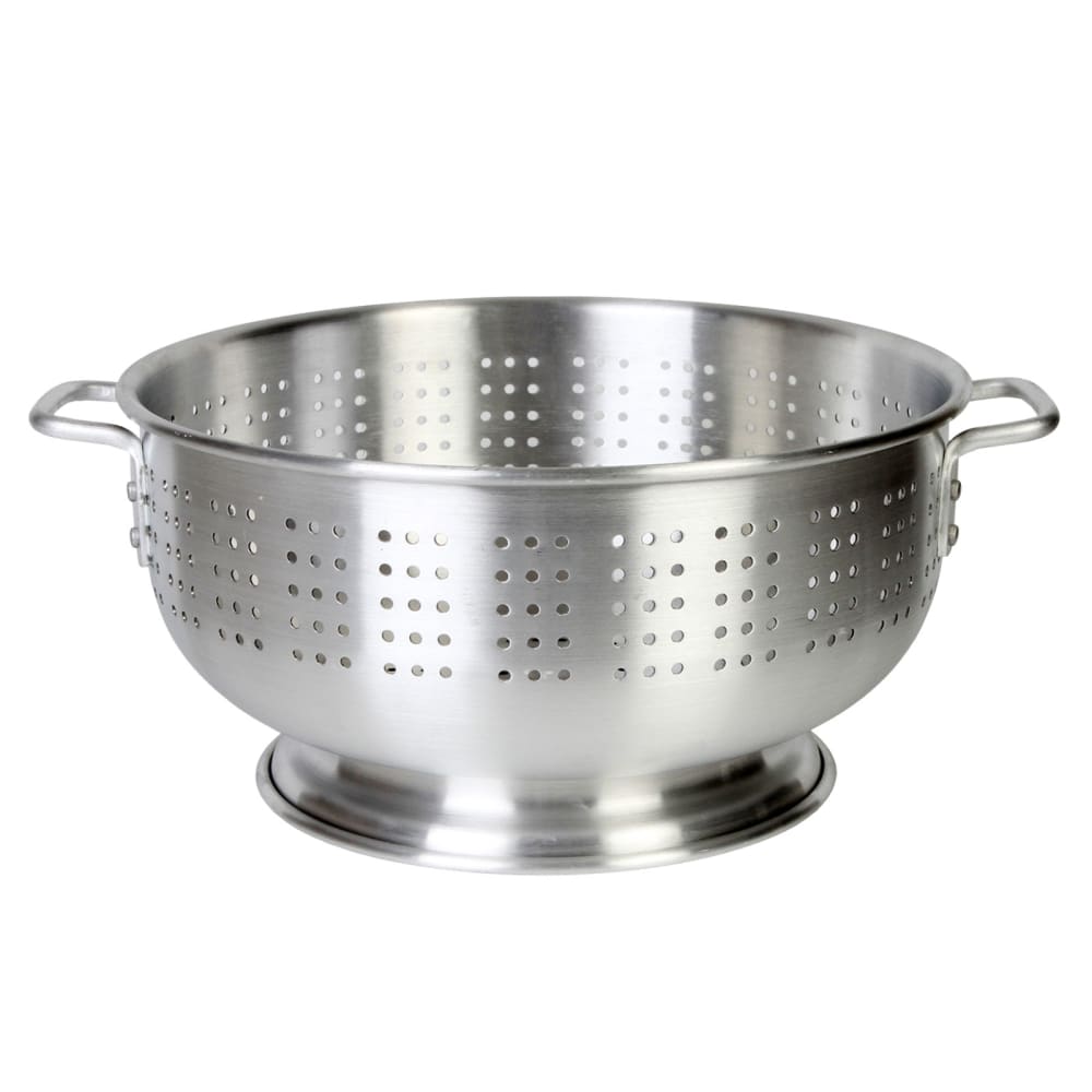 438-ALHDCO002 12 qt Colander w/ 15" Bowl Diameter, Aluminum