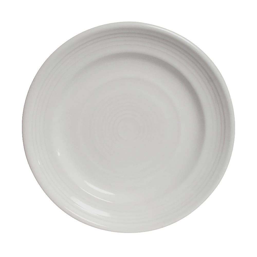 424-CWA090 9" Round Concentrix®© Plate - Ceramic, White