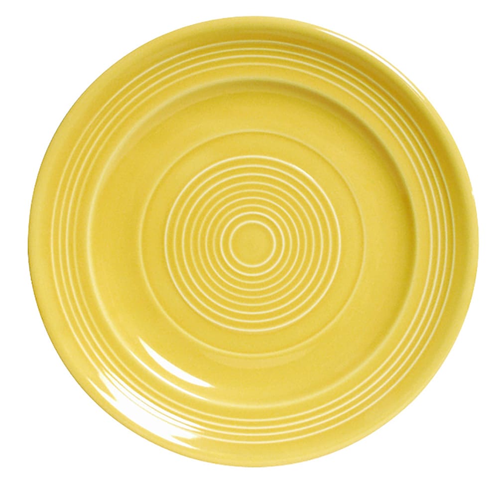 424-CSA062 6 1/4" Round Concentrix®© Plate - Ceramic, Saffron