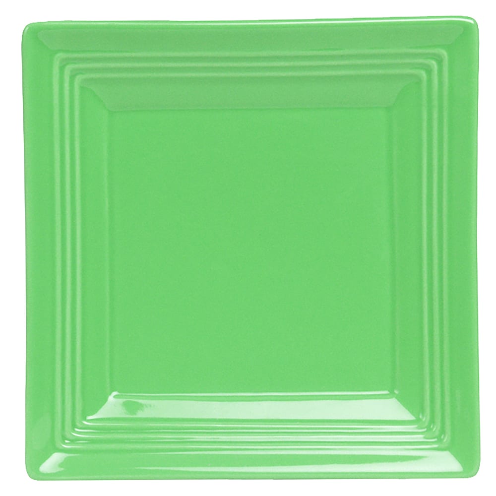 424-CTH0845 8 1/2" Square Concentrix®© Plate - Ceramic, Cilantro