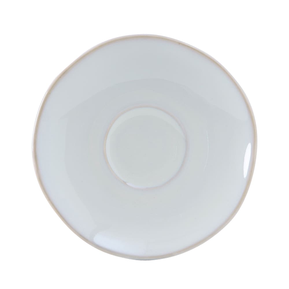 424-GAA084 6 3/8" Round Artisan Saucer - Ceramic, Agave