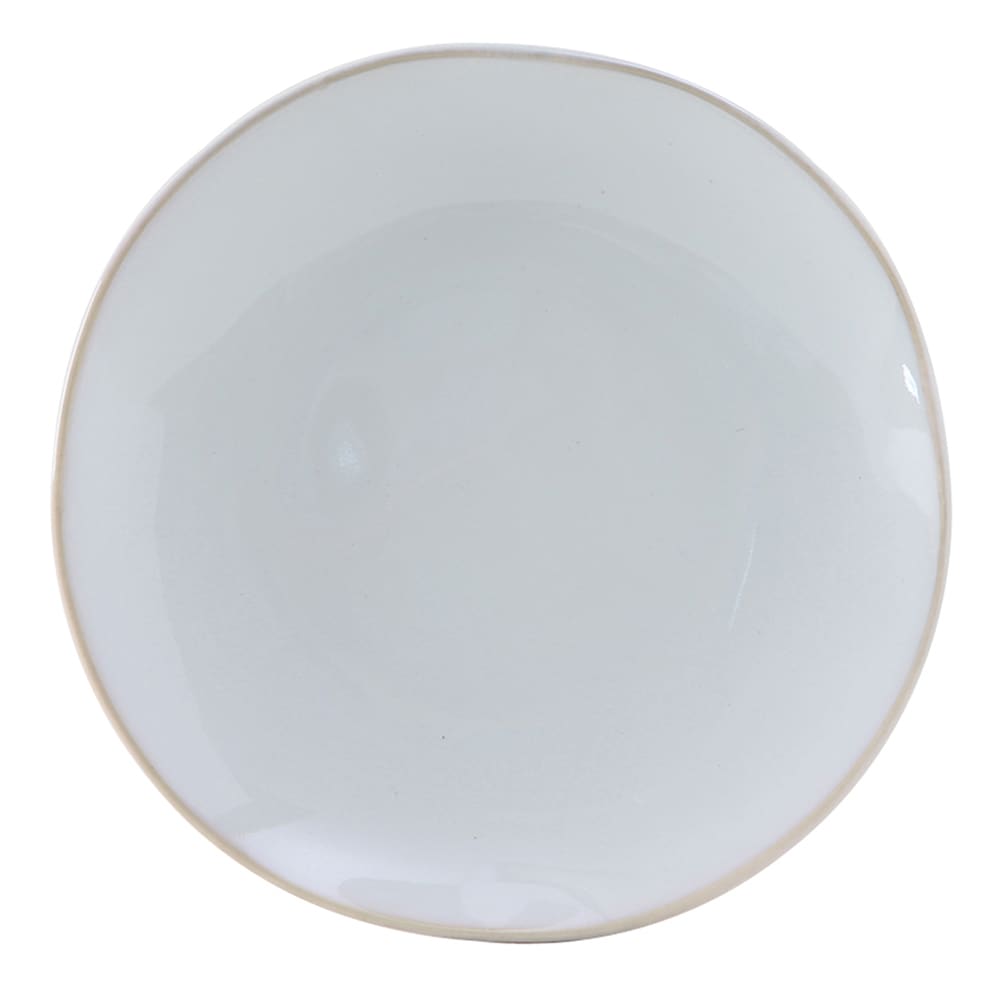 424-GAA005 9" Round Artisan Plate - Ceramic, Agave
