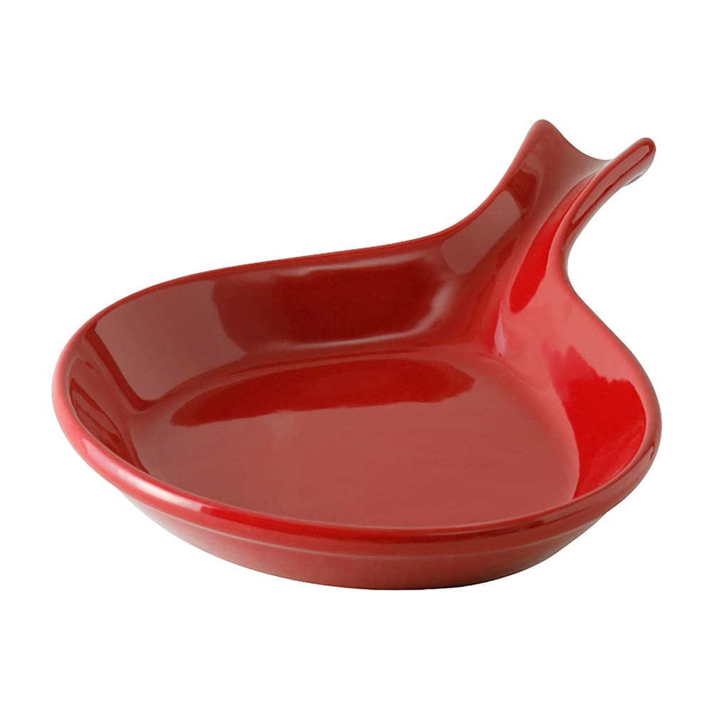 424-BQP130 28 1/2 oz DuraTux®© Fry Pan Server - Ceramic, Cayenne