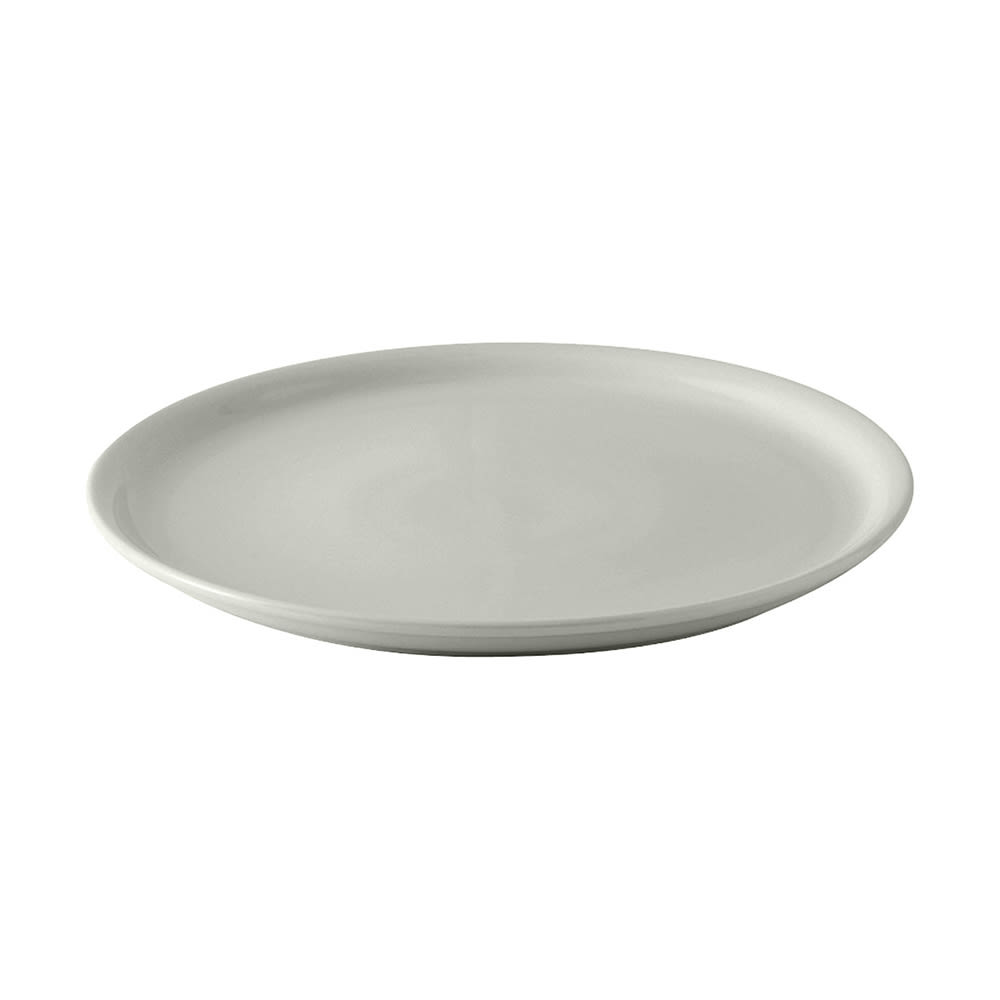 424-BWA1311 13 1/8" Round Concentrix®© Pizza Plate - Ceramic, White