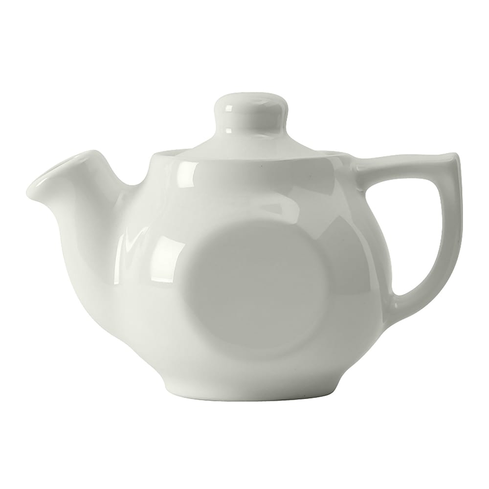 424-BWT10A 10 oz TuxCare®© Tea Pot - Ceramic, White