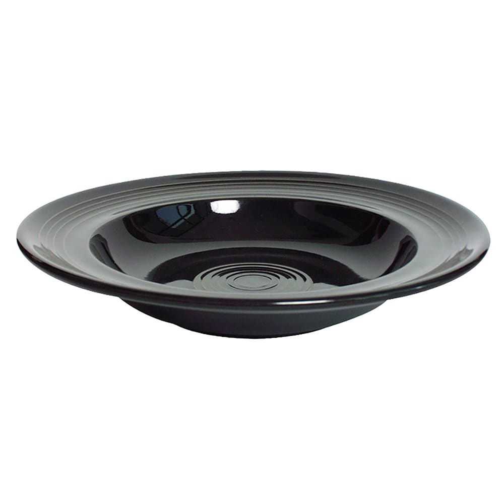 424-CBD090 12 oz Round Concentrix®© Soup Bowl - Ceramic, Black