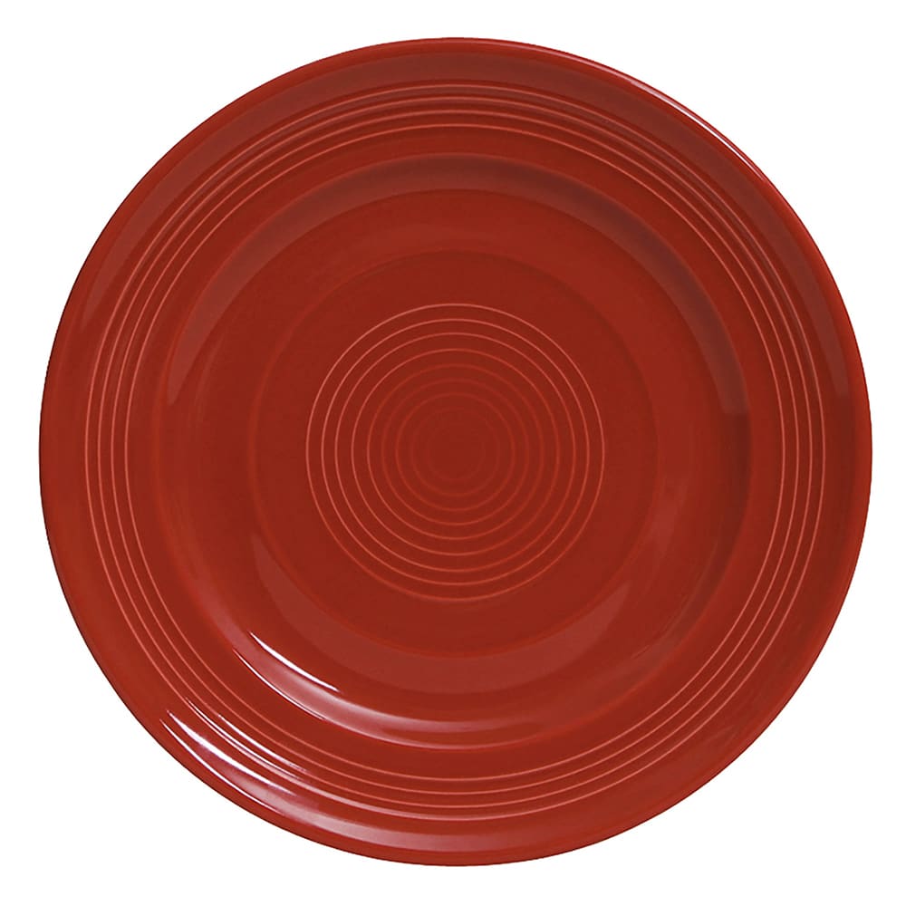 424-CQA104 10 1/2" Round Concentrix®© Plate - Ceramic, Cayenne