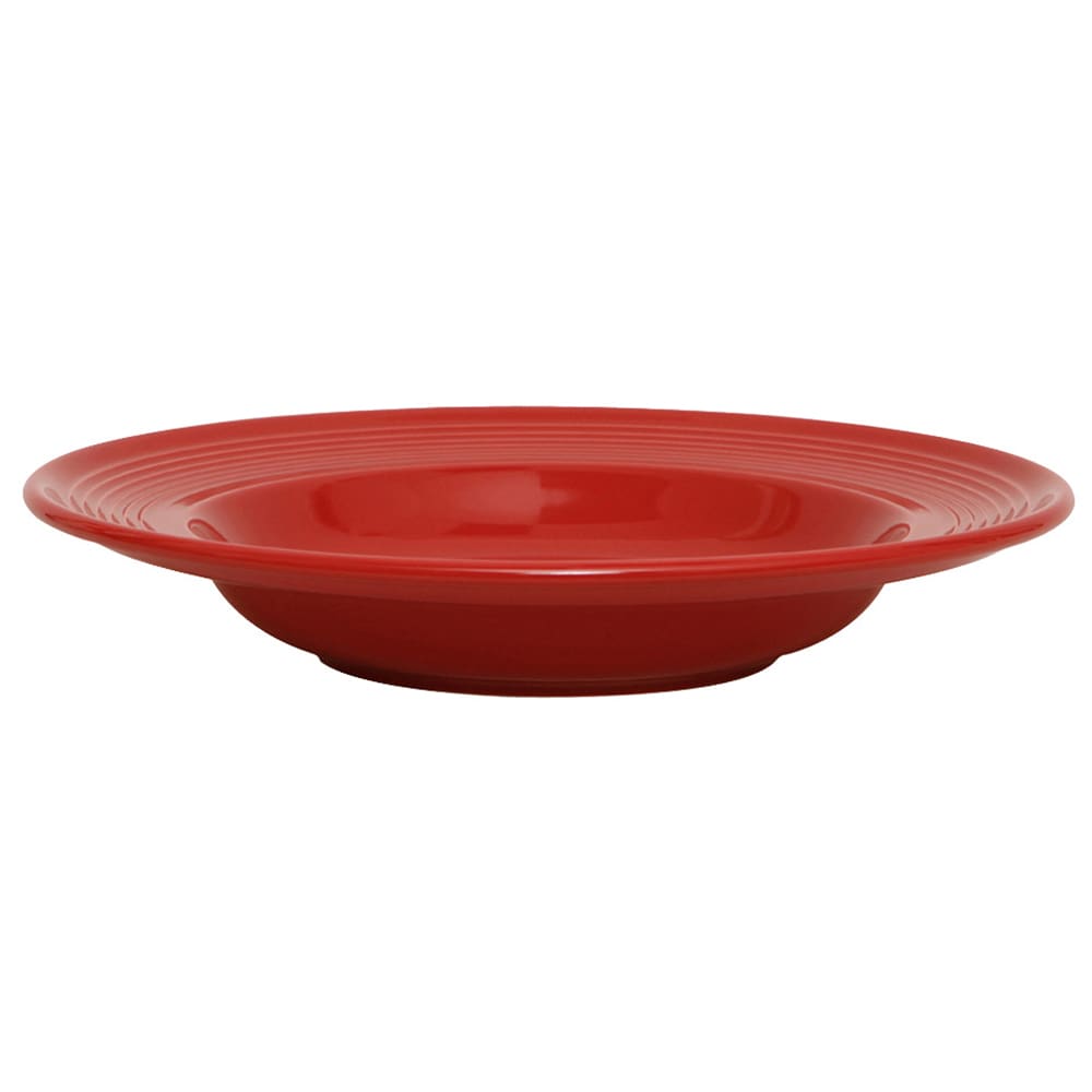 424-CQD120 24 1/2 oz Round Concentrix®© Pasta Bowl - Ceramic, Cayenne