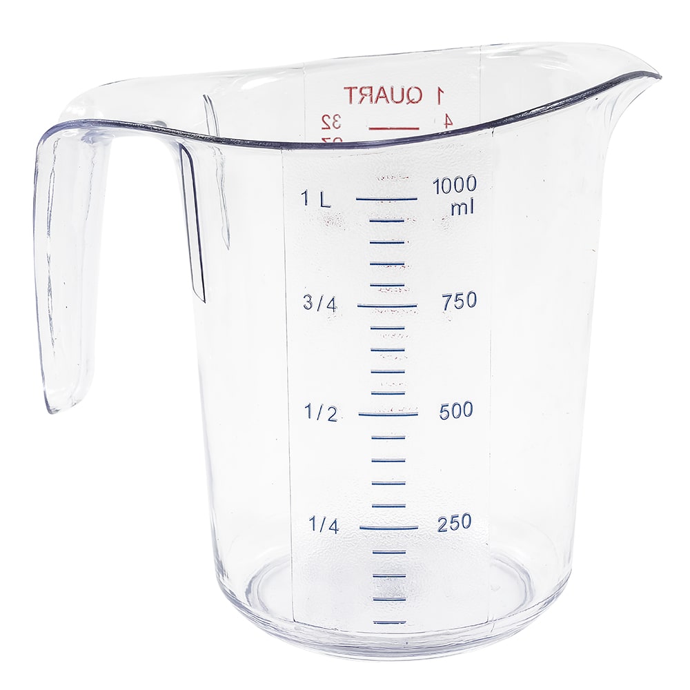 Winco PMCP-50 Polycarbonate Measuring Cup 1 Pint