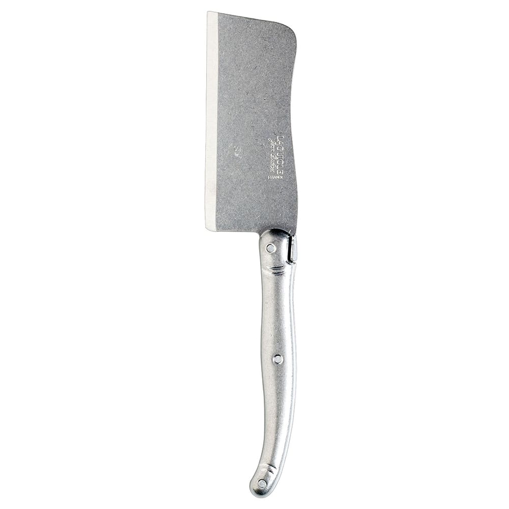 706-5402S030 8 1/2" Laguiole Vintage Cheese Cleaver w/ Solid Handle, Stainless