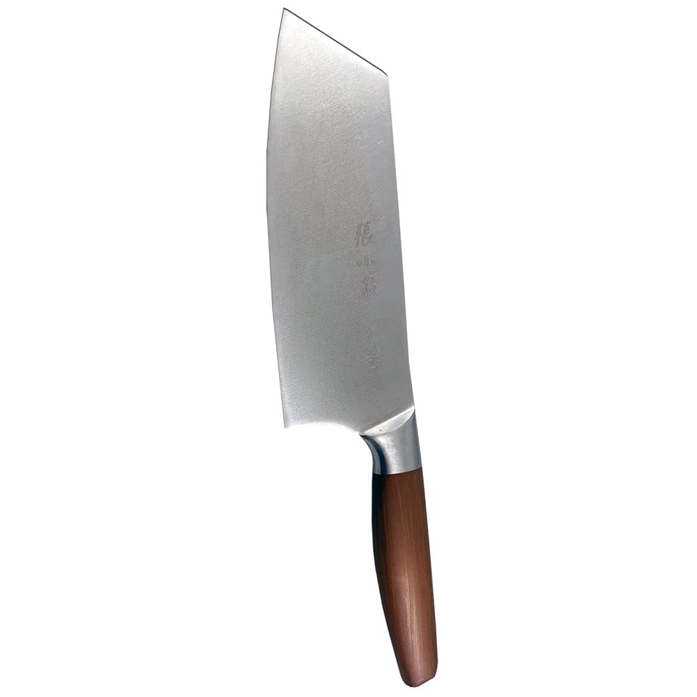 296-47411 7 1/2" Cleaver w/ Wood Handle, Stainless Steel