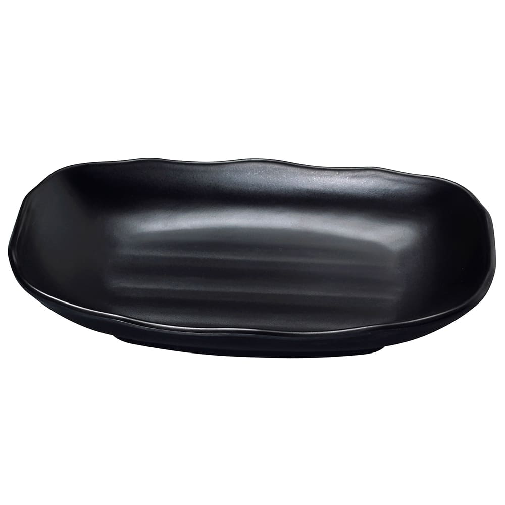 614-BP2210 14 oz Rectangular Melamine Bowl, Black
