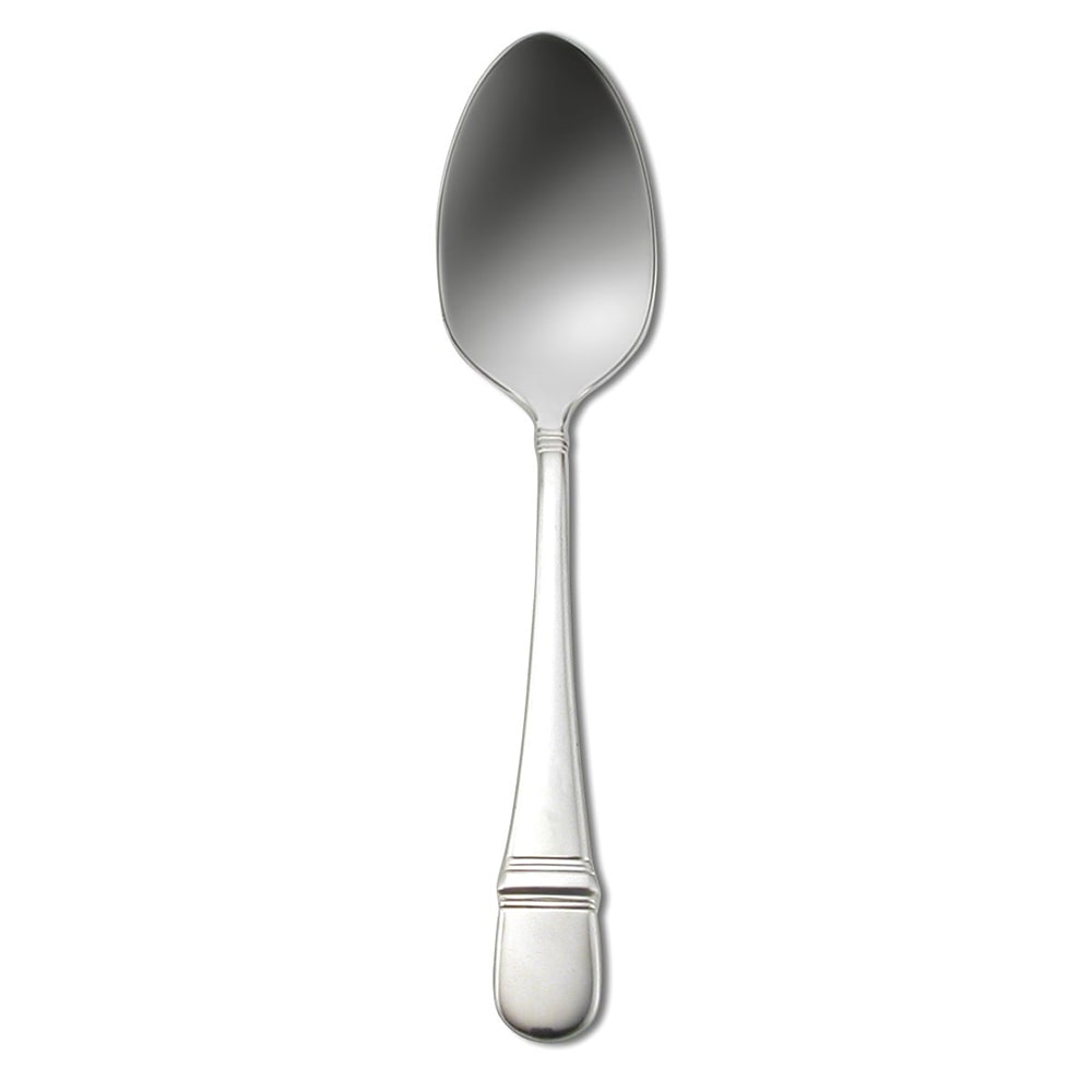 Oneida 1119SDEF 6 3/4" Dessert Spoon - Silver Plated, Astragal Pattern
