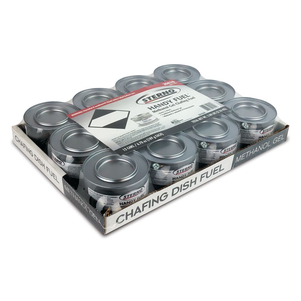 Sterno 20410 Methanol Gel Chafing Dish Fuel w/ 2 Hour Burn Capacity
