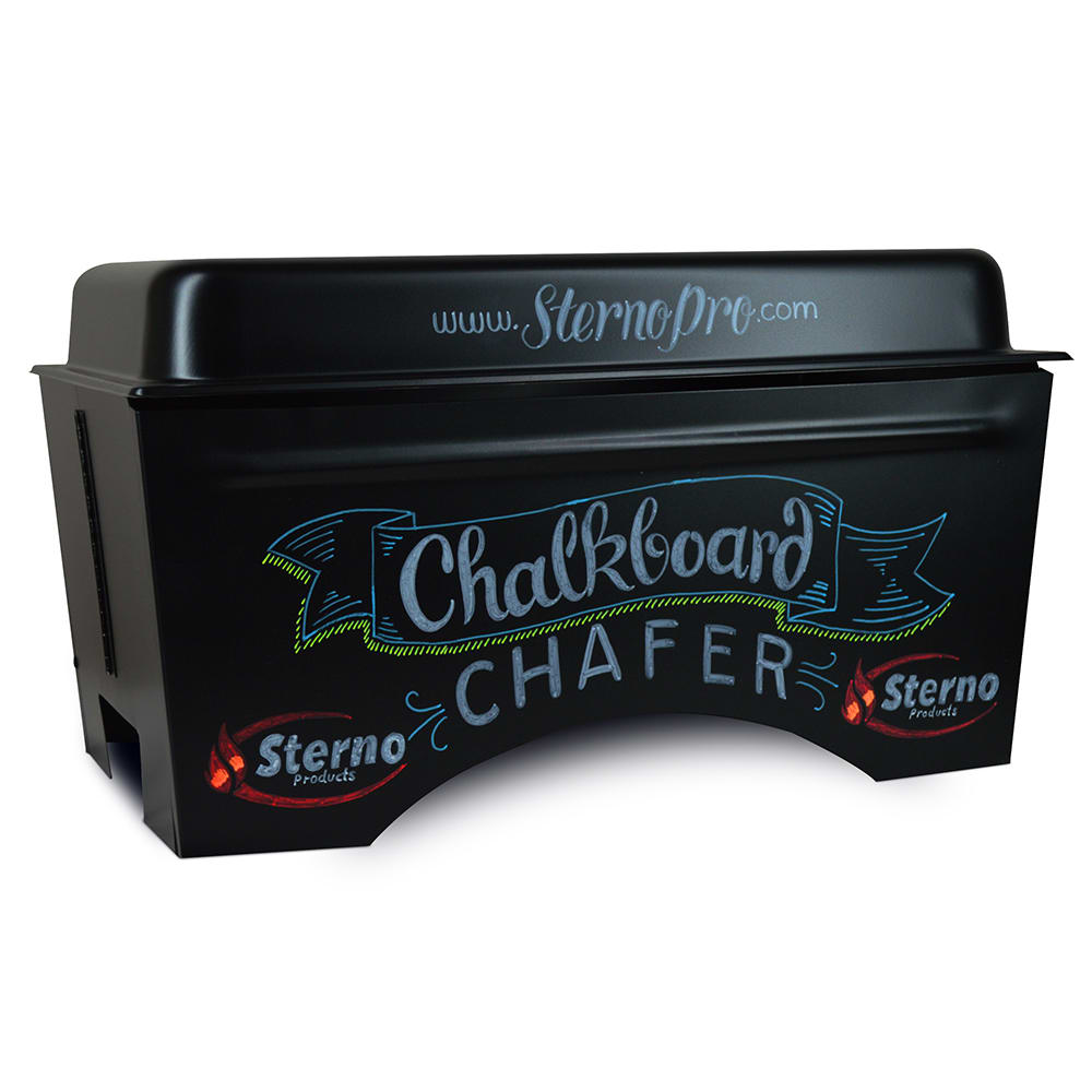 637-70266 Fold Away Chalkboard Chafer Frame - Steel, Black