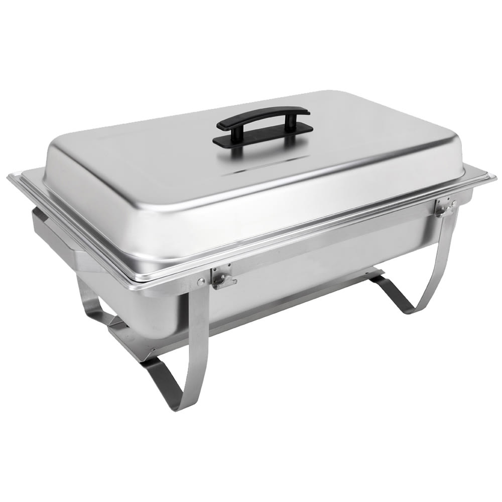 Sterno 70153 8 qt Chafer w/ Lift Off Lid & Chafing Fuel Heat
