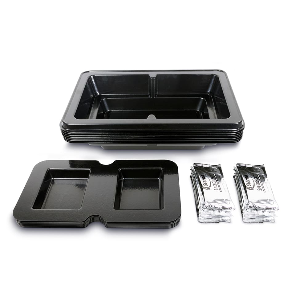 Sterno 70332 SpeedHeat™ Flameless Food Warming System Kit for (2) Half Size Foil Pans