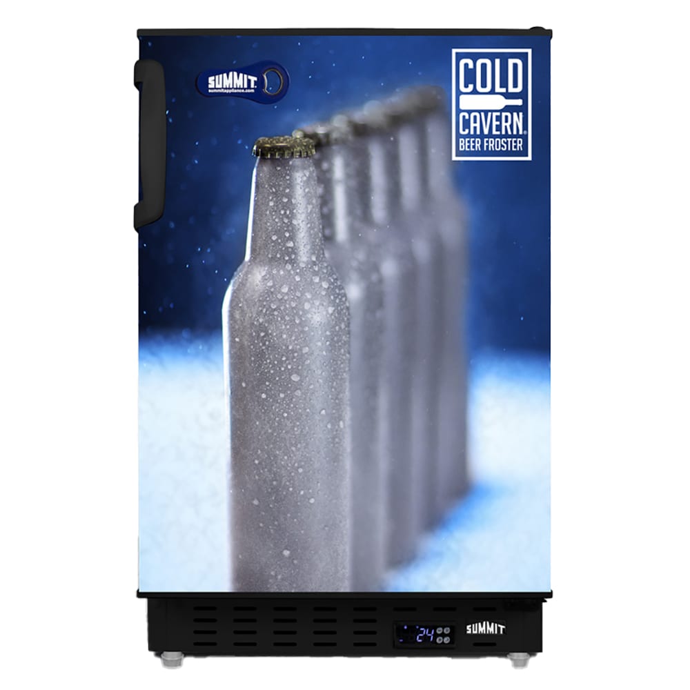 162-ALFZ37BFROST 19 7/8" W Undercounter Home Beer Froster w/ (1) Section & (1) Door, 115...