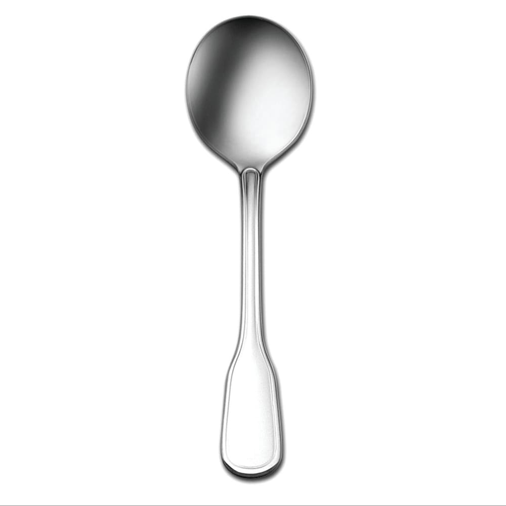 324-B167SRBF 6 1/2" Bouillon Spoon with 18/0 Stainless Grade, Stanford Pattern