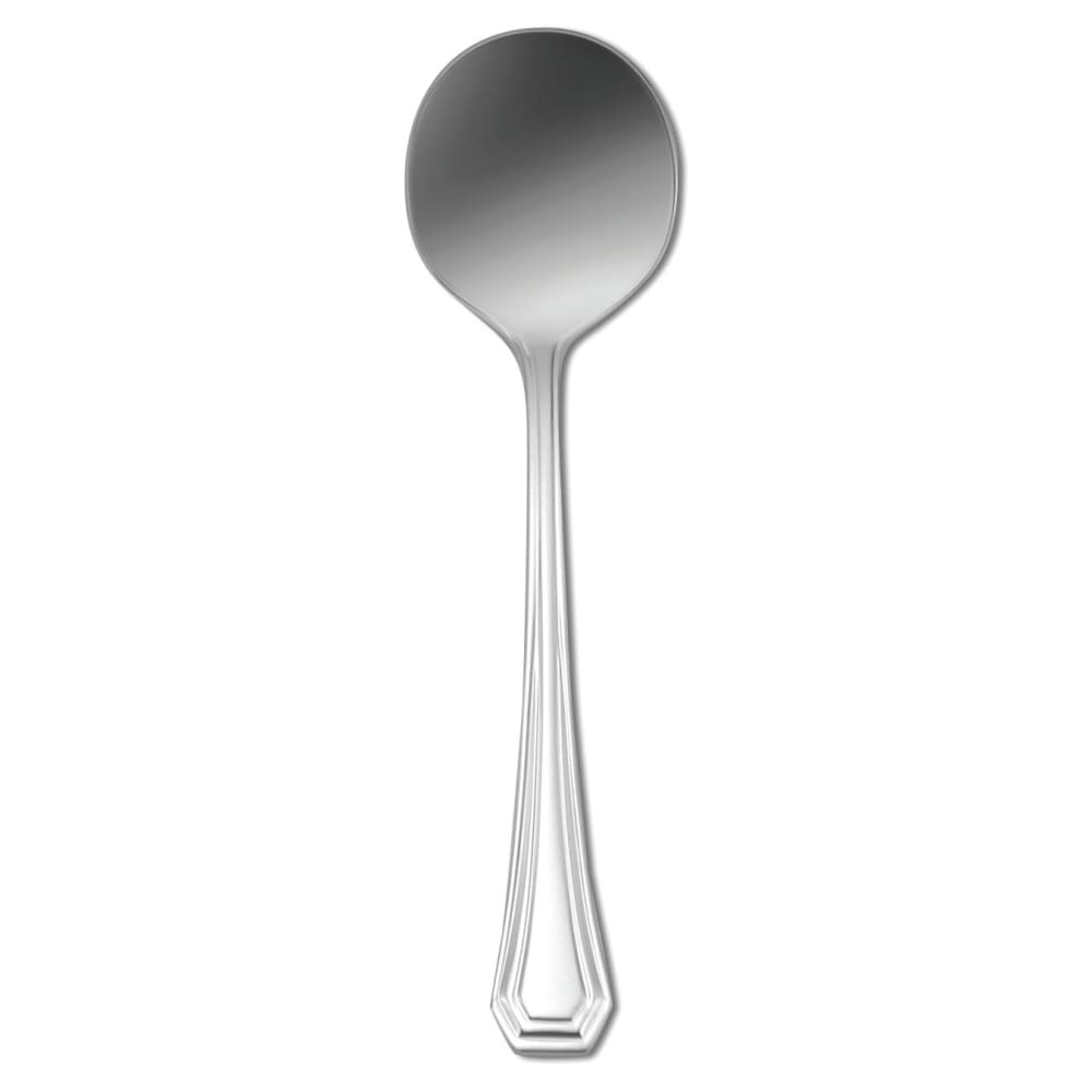 Oneida T246SBLF 6" Bouillon Spoon with 18/10 Stainless Grade, Lido Pattern