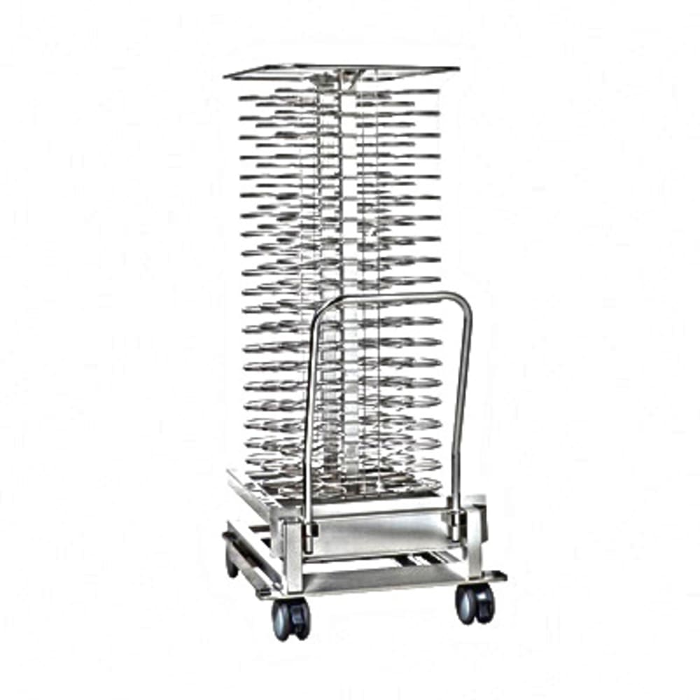 703-6021294 Mobile Plate Rack for 20-Half Size Pro/Classic w/ (50) Plate Capacity