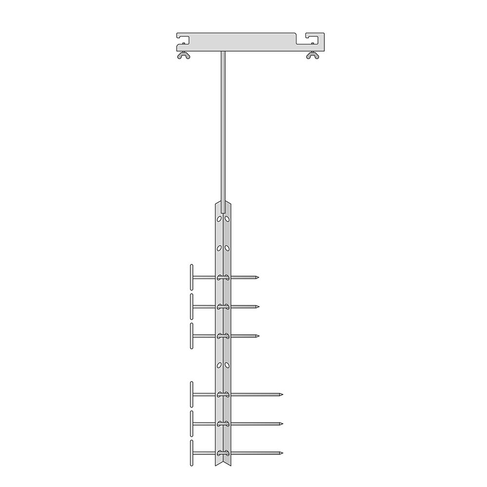 703-60351003 Lamb & Suckling Pig Spit for 20-Half Size