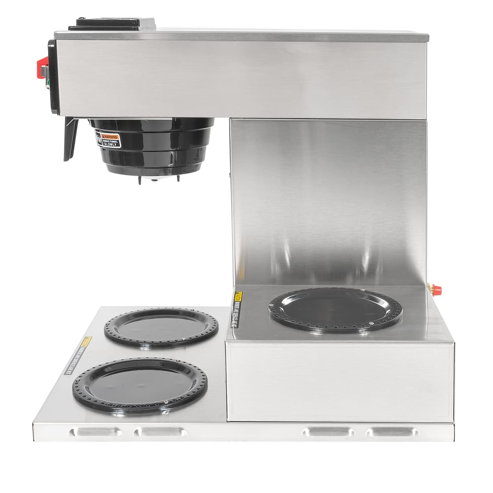 Bunn 12950.0213 CWTF-3 Automatic Commercial Coffee Brewer with 3 Warmer