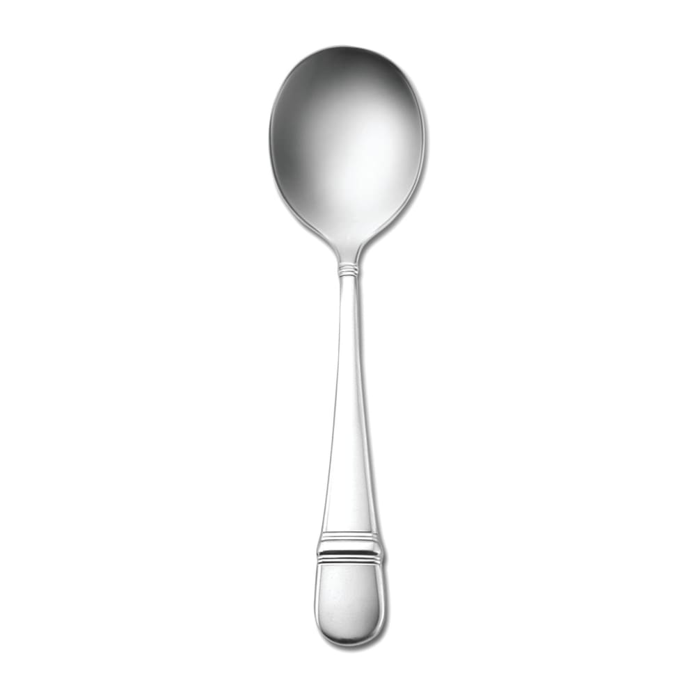 Oneida T119SRBF 6 3/4" Soup Spoon with 18/10 Stainless Grade, Astragal Pattern