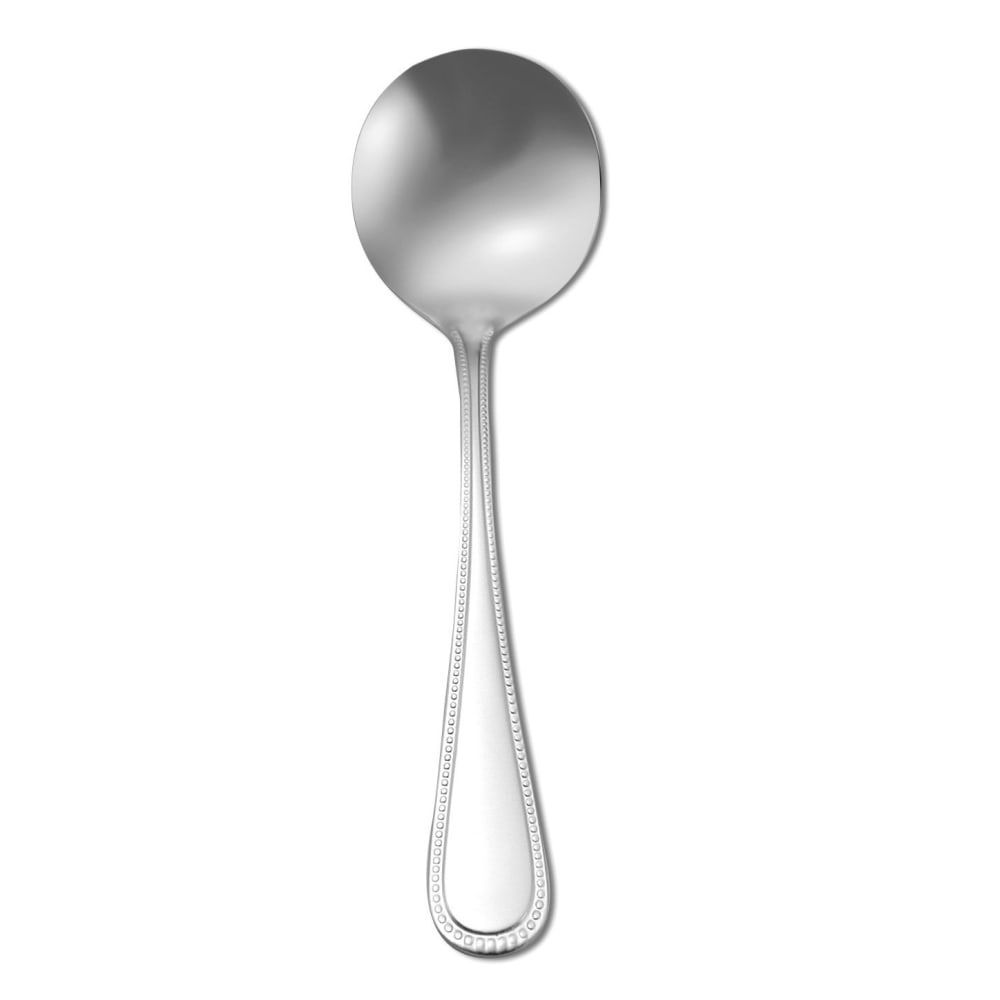 324-T163SBLF 6" Soup Spoon with 18/10 Stainless Grade, Pearl Pattern